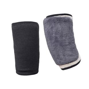 秋冬防寒护膝防寒保暖老人膝关节加厚专用护腿骑车粘扣护膝盖护套