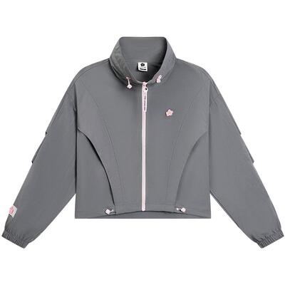 特步ATOMO FAFA丨风衣女士2025年夏季新款休闲薄外套975328140011