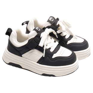 小米步女童板鞋2025秋冬新款儿童鞋子皮面小白鞋休闲二棉男童鞋子