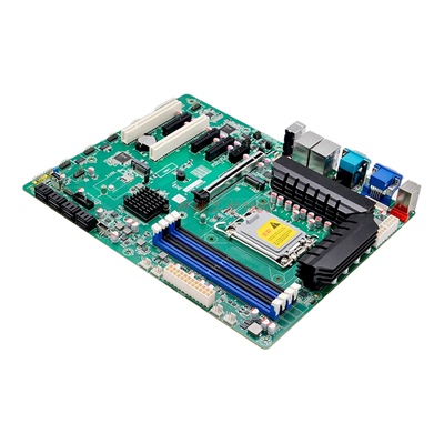 研域5G工控主板W671DM双网8盘位12/13/14代双HDMI服务器电脑RAID