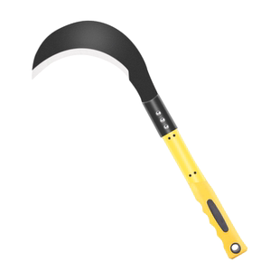 户外农用除草割草刀不锈钢园林收割大镰刀锰钢加厚锋利长柄弯刀