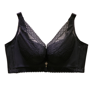 爱戴D6637大红婚庆本命年性感蕾丝内衣BC杯无钢圈收副乳调整文胸