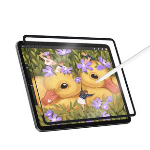 Carmor框贴类纸膜air7适用ipad磁吸类纸膜air6ar增透保护膜pro11平板纸膜13寸高清书写纳米吸盘写字绘画贴膜