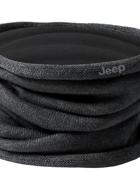JEEP针织保暖围脖冬骑行防晒面罩