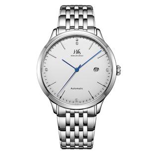 上海男士自动机械手表国产手表钻石日历简约腕表送情侣礼物3070