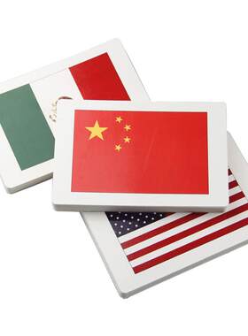 杜曼闪卡百科国旗卡认识世界