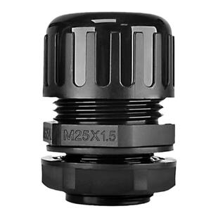 波纹管防水接头拧紧式软管接头PA66尼龙阻燃抗拉型浪管配件连接器