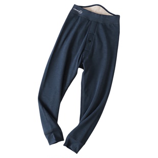 陆陆福儿童保暖裤男童棉裤秋冬女童打底裤男孩蚕丝裤高腰德绒秋裤