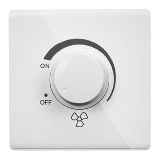 无级吊扇明装调速开关86型风机调速器电风扇旋钮开关无极调速开关