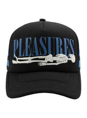 PLEASURES骨架印花网眼货车帽