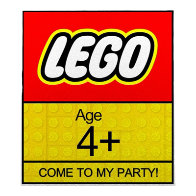 乐高积木LEGO玩具标志logo车贴
