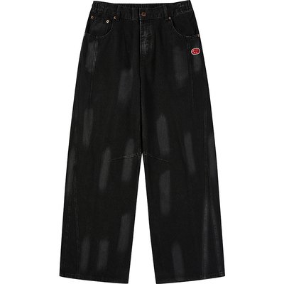 ecko红犀牛水洗复古做旧牛仔裤