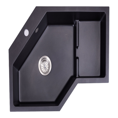 意狄讴厨房异形水槽石英石