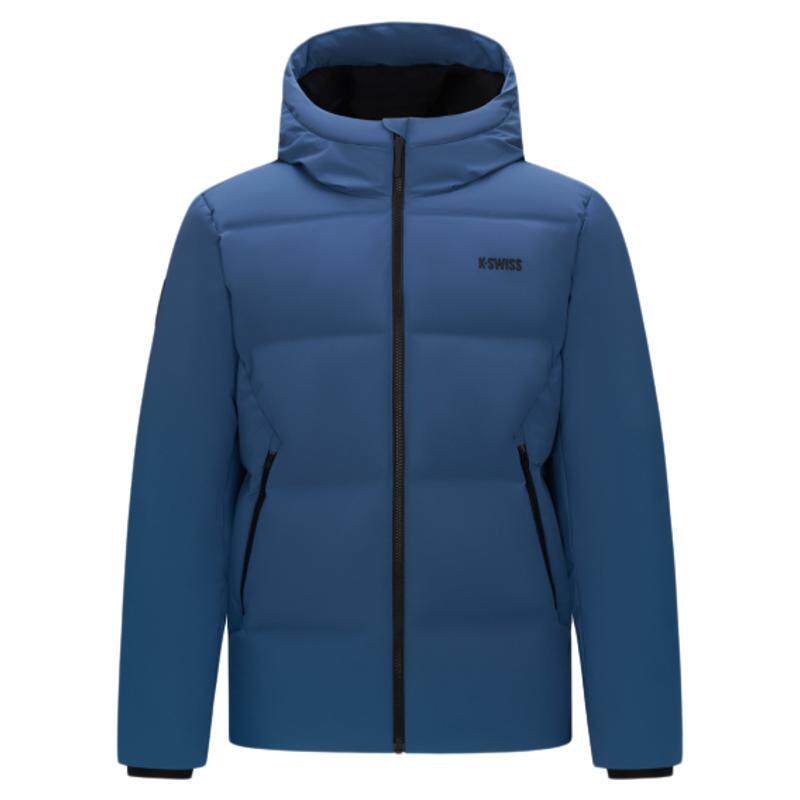 KSWISS盖世威鹅绒羽绒服男 25冬季新款时尚保暖运动厚外套1012081