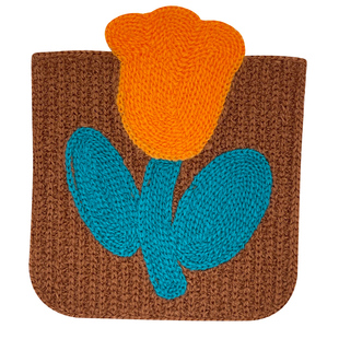 衣服口袋自缝外加花朵布贴裙子裤兜内缝内袋可以缝在衣服上的口袋