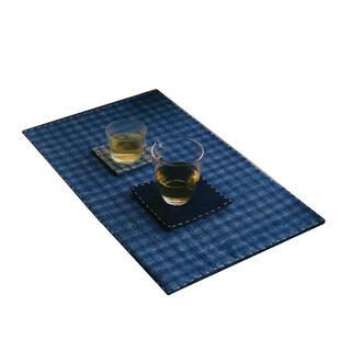 中式手作老粗布茶布茶巾手工小席土布茶席复古桌旗杯垫禅意风茶垫