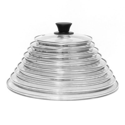 透明钢化玻璃防爆C型锅盖通用