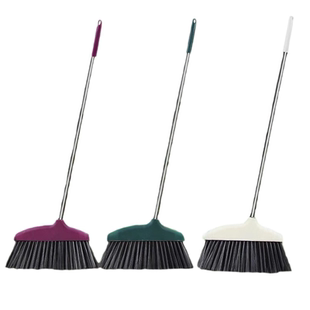 泽洁美单个软毛扫把笤帚扫地扫帚簸萁套装组合家用室内扫把头