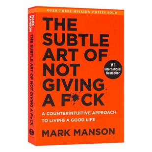 重塑幸福 英文原版 The Subtle Art of Not Giving a F*ck 如何活成你想要的模样 马克曼森Mark Manson罗振宇老罗推荐进口英语书籍
