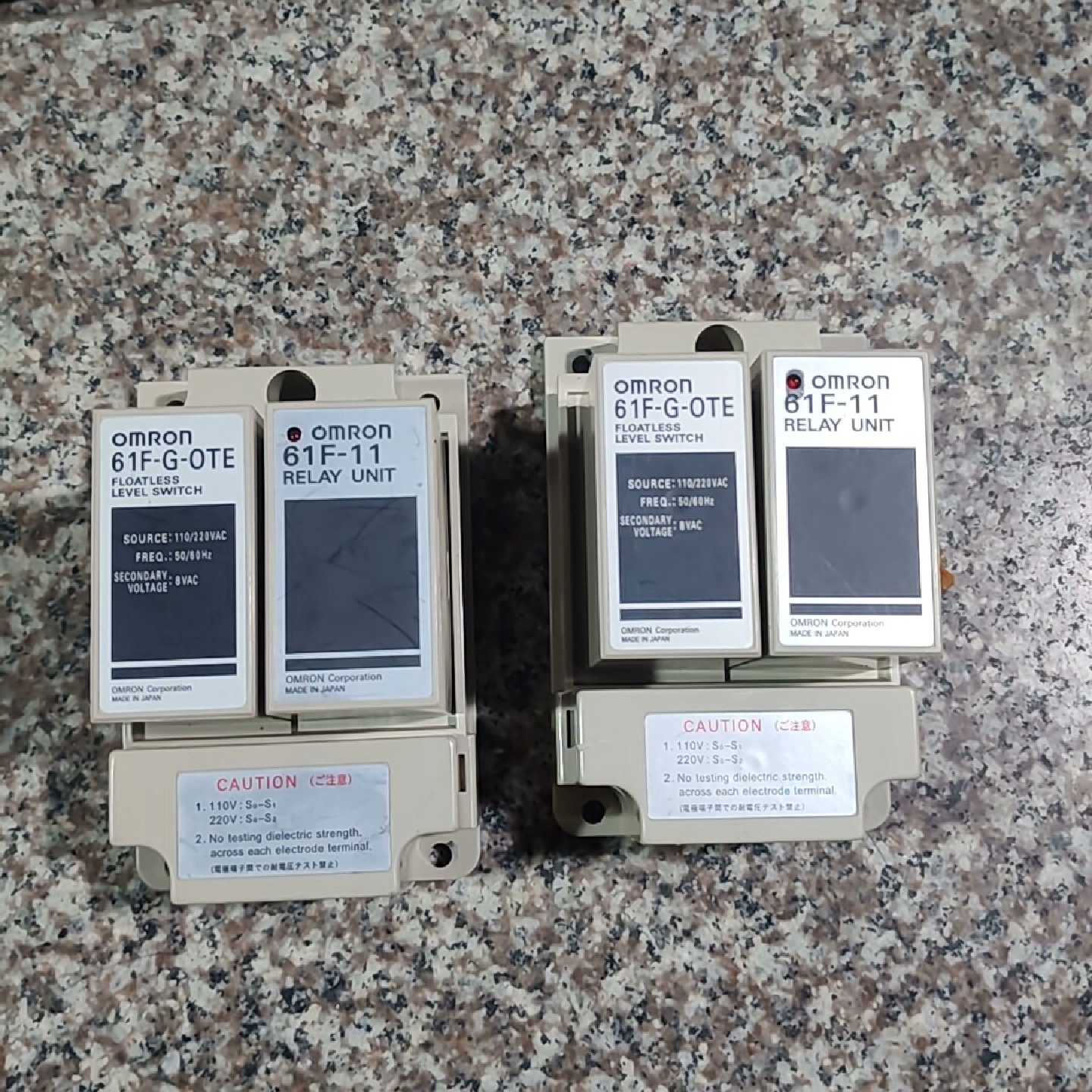 议价欧姆龙液位继电器61F-G-OTE  61F-11 ，正品拆