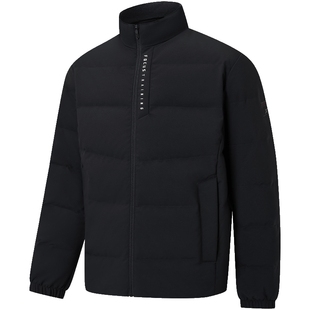 特步羽绒服男士2025年冬季新款男装立领运动保暖外套975429190005