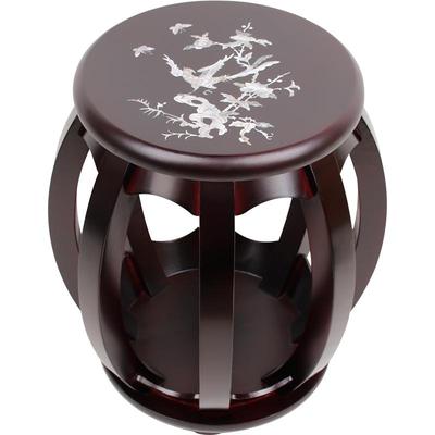 古筝实木单人印花素面琴凳