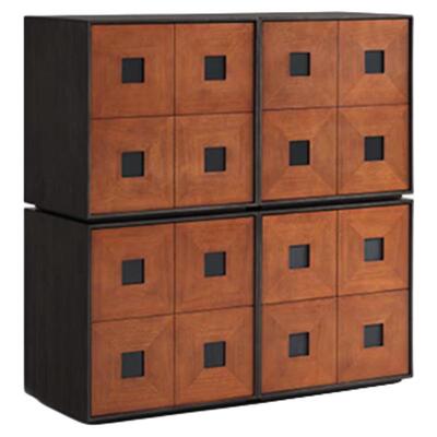 已夏中古侘寂高端组合储物斗柜