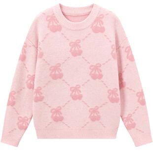 笛莎童装女童毛衣秋冬季新款大童女孩青少年针织衫儿童保暖打底衣