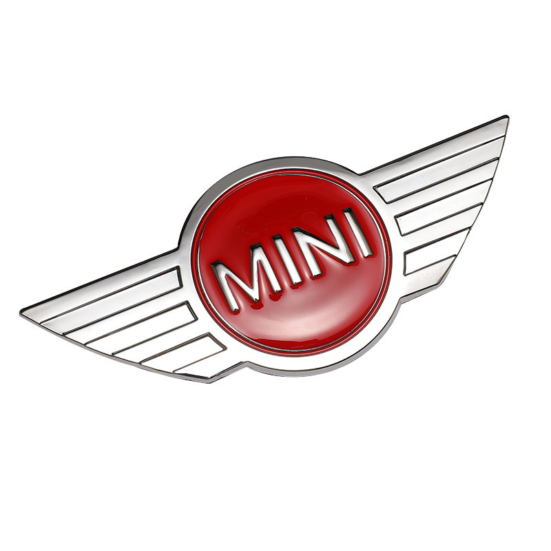 适用宝马MINI迷你机盖尾标金属贴