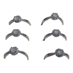 缅甸A货翡翠冰种阳绿925纯银戒指轻奢小众设计简约活口复古高级感