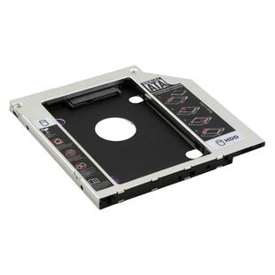 全铝9.0mm笔记本硬盘架 光驱位硬盘托架SATA接口可换面板SSD转换