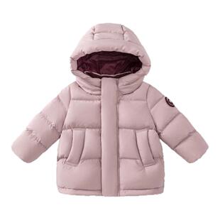 【真心绒】迷你巴拉巴拉男女宝宝防泼水加厚羽绒服雪域白鹅绒26冬