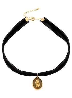 OSEWAYA猫咪椭圆牌吊坠