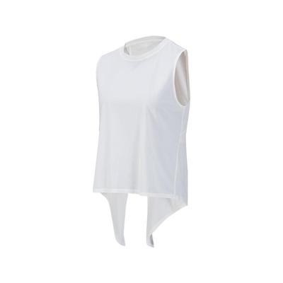 迪卡侬无袖蝶翼健身衣女