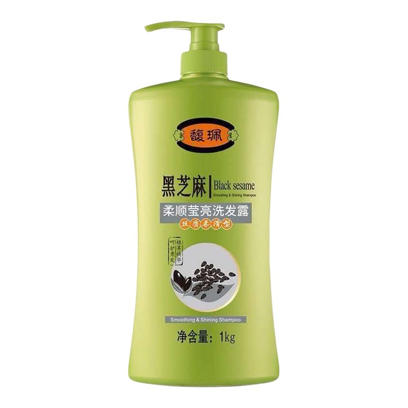馥珮1KG洗发水露去屑蓬松柔顺护发洗头膏黑芝麻橄榄官方正品