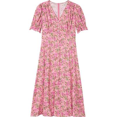 lkbennett印花连衣裙收腰