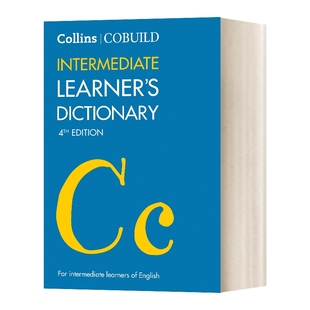 英文原版 柯林斯中阶英英词典 Collins COBUILD Intermediate Learner’s Dictionary 英语词典字典工具书 英文版 进口英语原版书