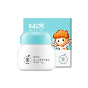 调皮宝乳木果保湿补水倍护霜儿童修护霜婴儿滋养宝宝嫩肤护肤霜