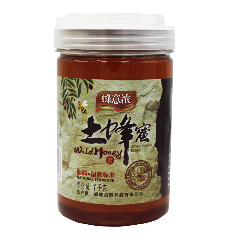 蜂意浓土蜂蜜百花中老年包装成熟