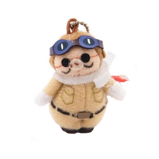 日本totoro宫崎骏吉卜力正版红猪飞行员公仔玩偶毛绒包包挂件挂饰