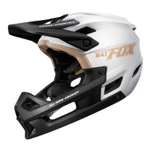 BATFOX山地自行车全盔男速降越野林道青少年成人通用安全骑行头盔