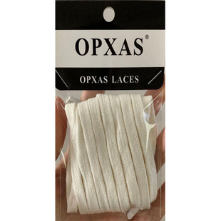 适配tiger 鬼冢虎6mm扁鞋带 男女运动小白鞋mexico66纯棉米白白色