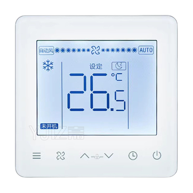 适用美的水冷空调温控器KJRP空调控制面板