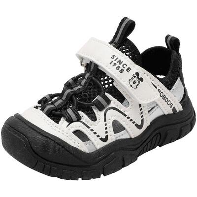 巴布豆童鞋男童鞋2026新款夏季宝宝网鞋网面透气框子鞋儿童学步鞋