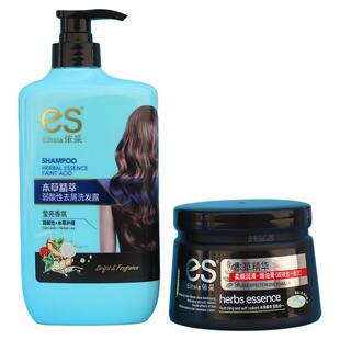 依采弱酸性去头屑洗发水露洗头膏750g丝滑柔顺绚色焗油洗护套装