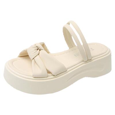 3334小码一脚蹬配裙子两穿凉拖鞋