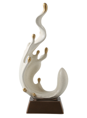 风生水起摆件办公室艺术品高级感