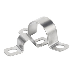 304不锈钢加厚骑马卡 水管卡固定卡扣欧姆卡马鞍卡 管支架卡箍