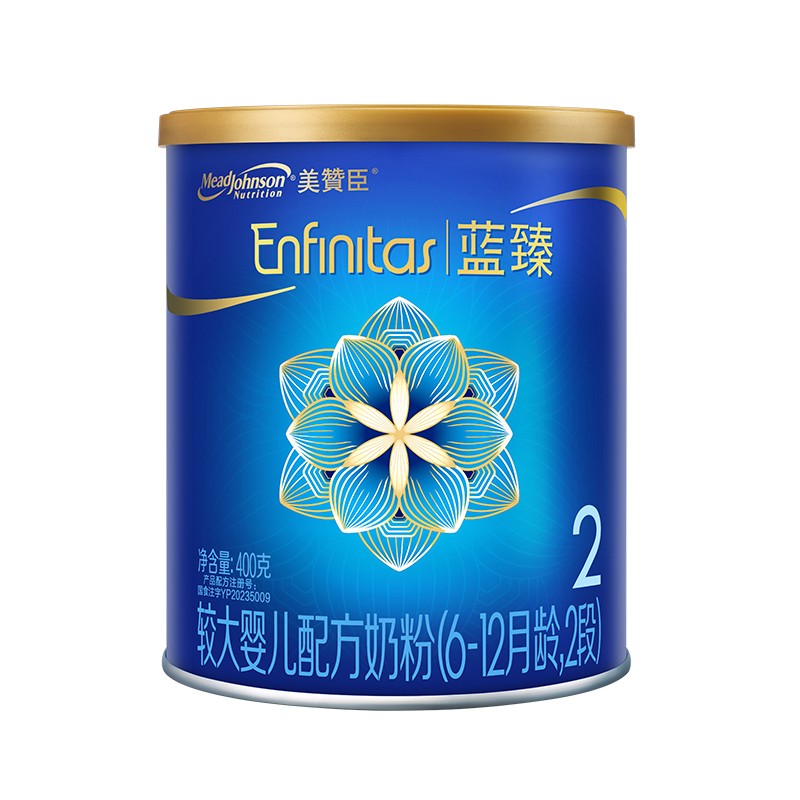 美赞臣蓝臻2段婴儿配方奶粉300g