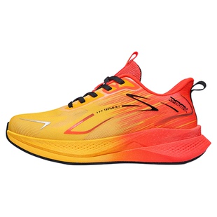 无碳板竞速跑步鞋夏季男鞋透气网面青少年初中学生超轻减震运动鞋